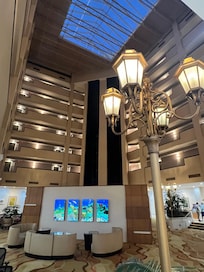 The lobby as you walked in