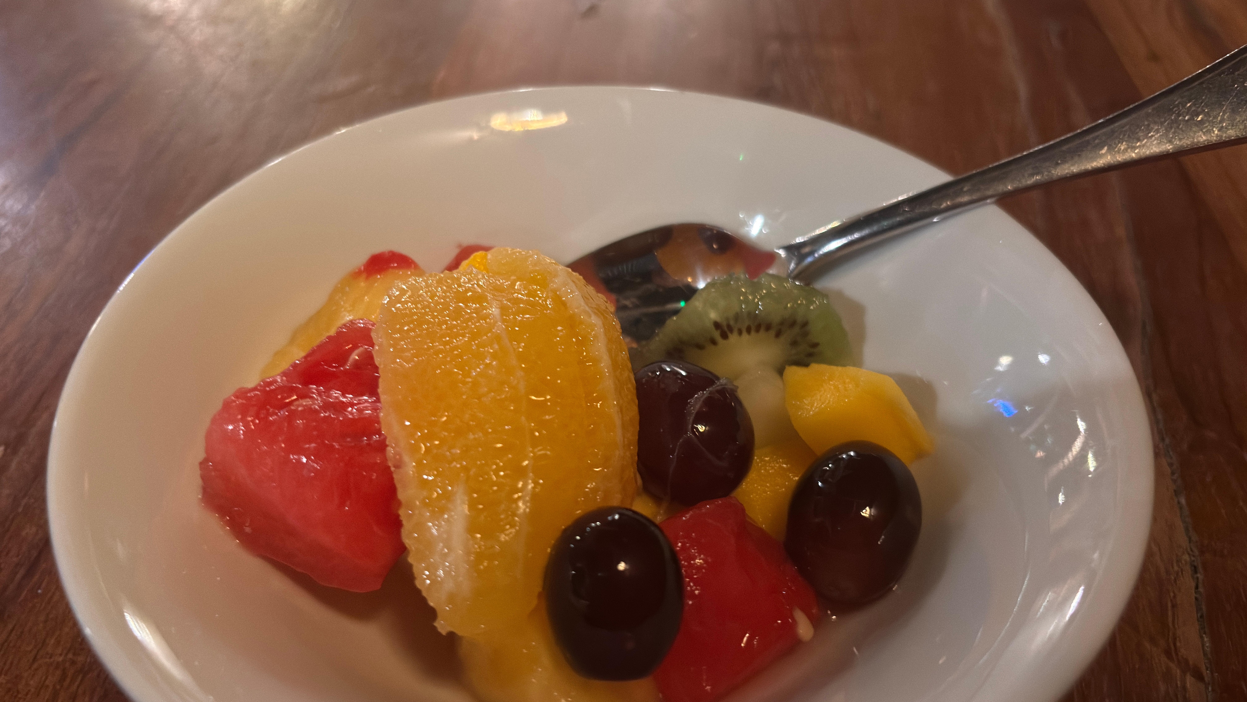 Fruit at breakfast 