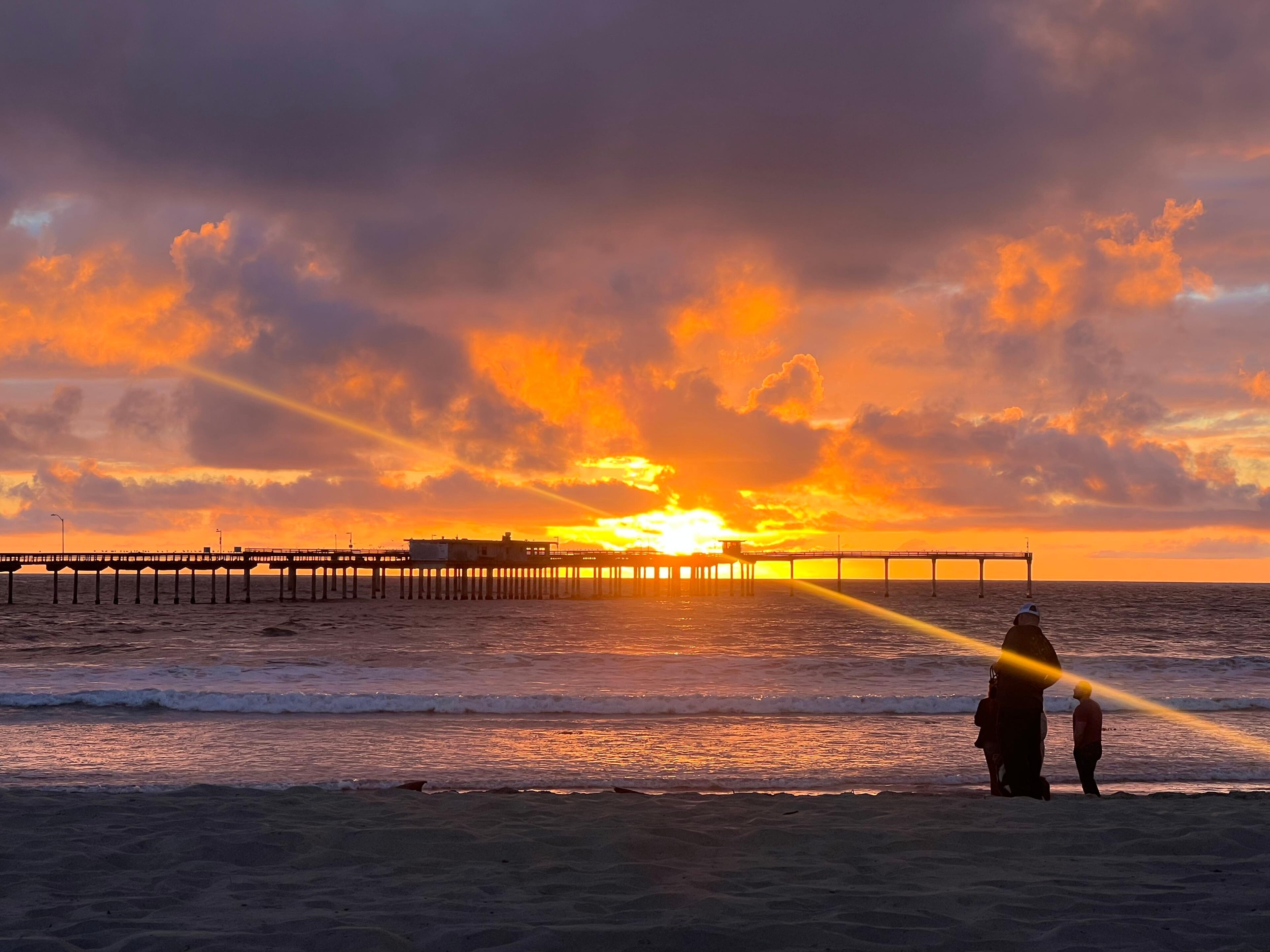 Easy walk to the beach. 