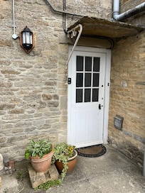 Main entry door.