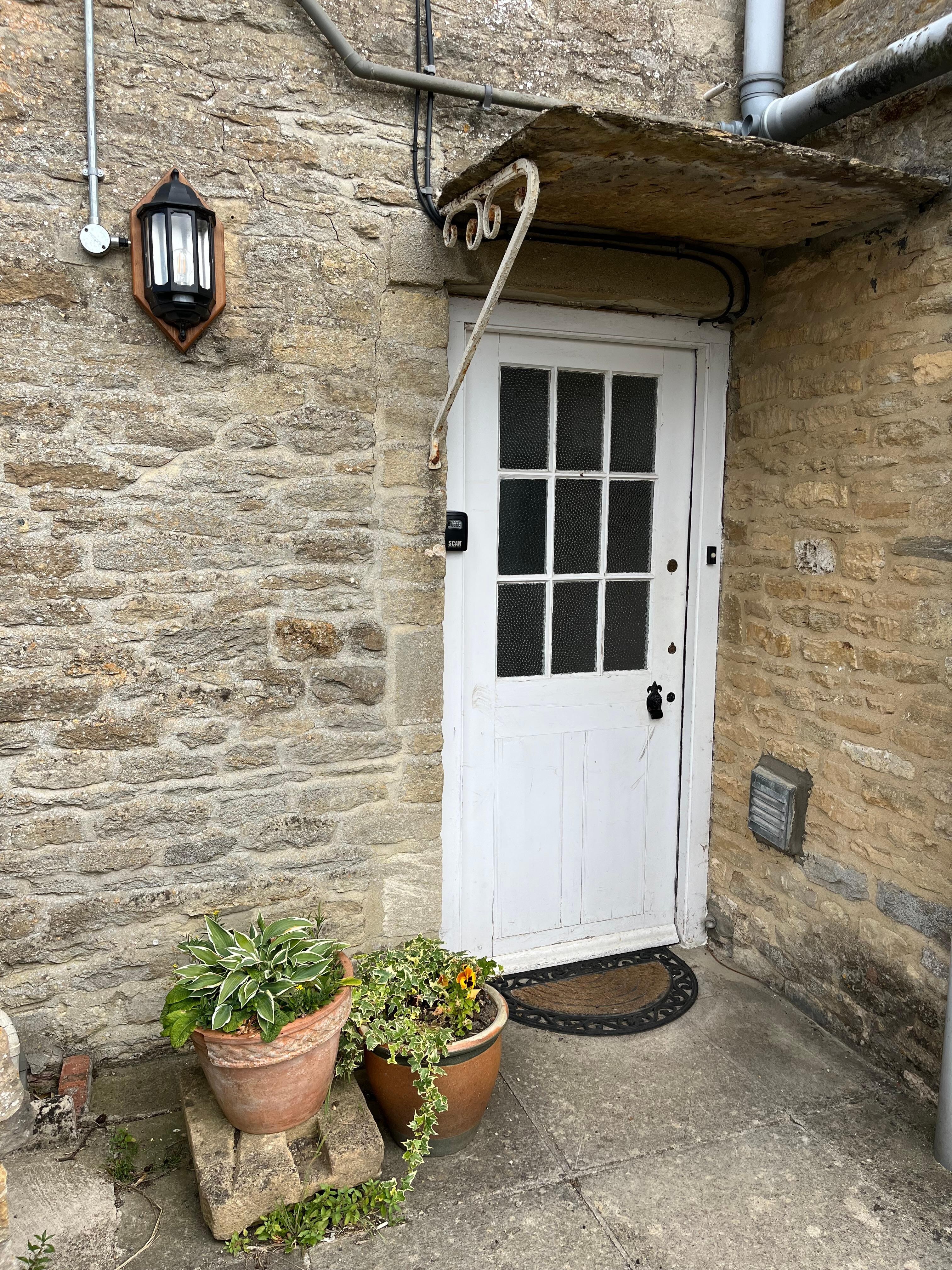 Main entry door. 