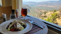 Similar view in the restaurant