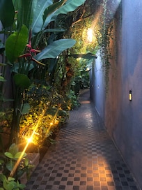 Entrance to Villas