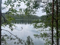 Utsikt från Lemmenharjun luontopolku