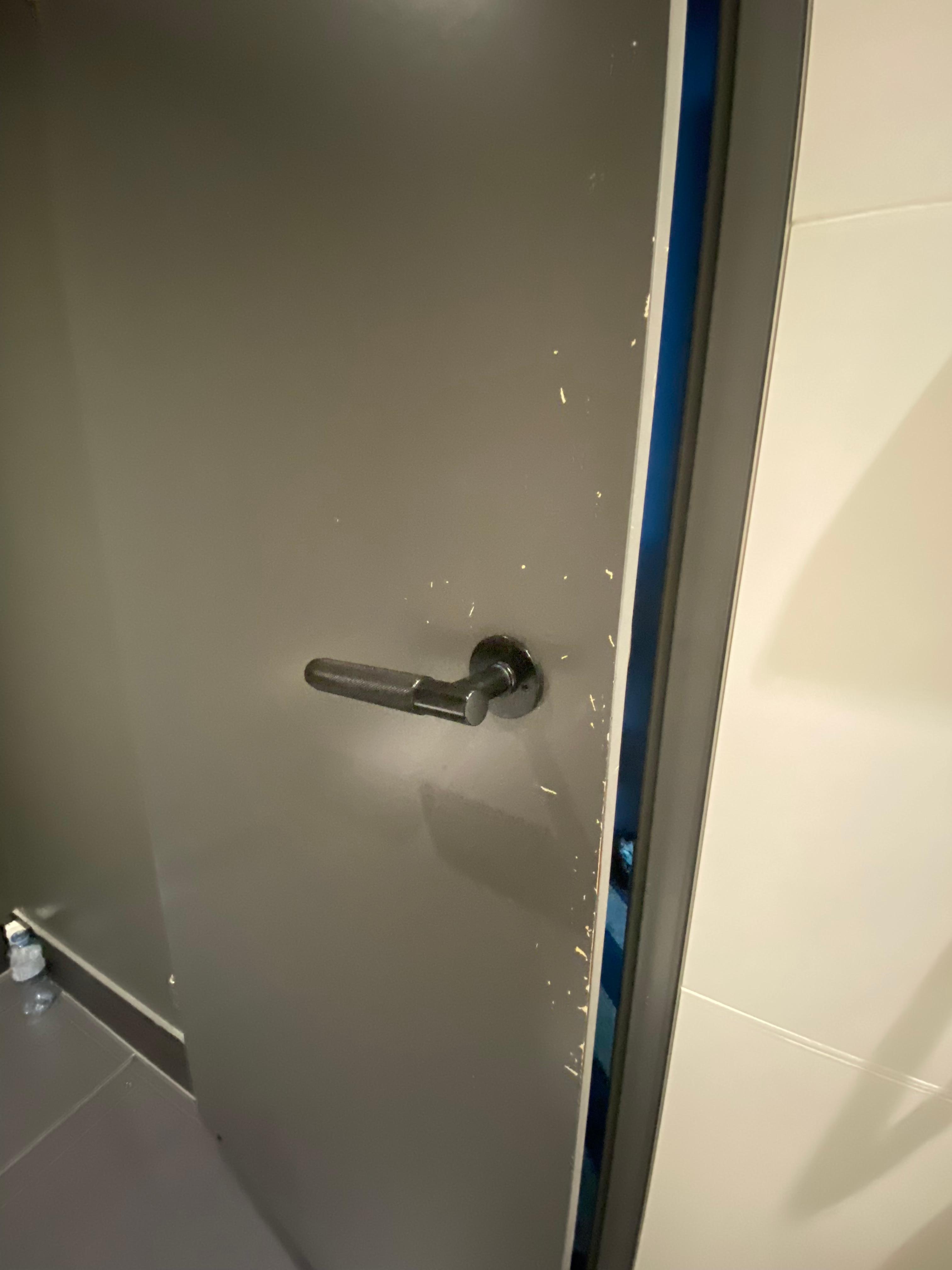Bathroom door 