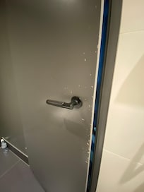 Bathroom door
