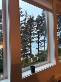 View from the “white caps” suite.