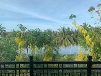 River view from our room