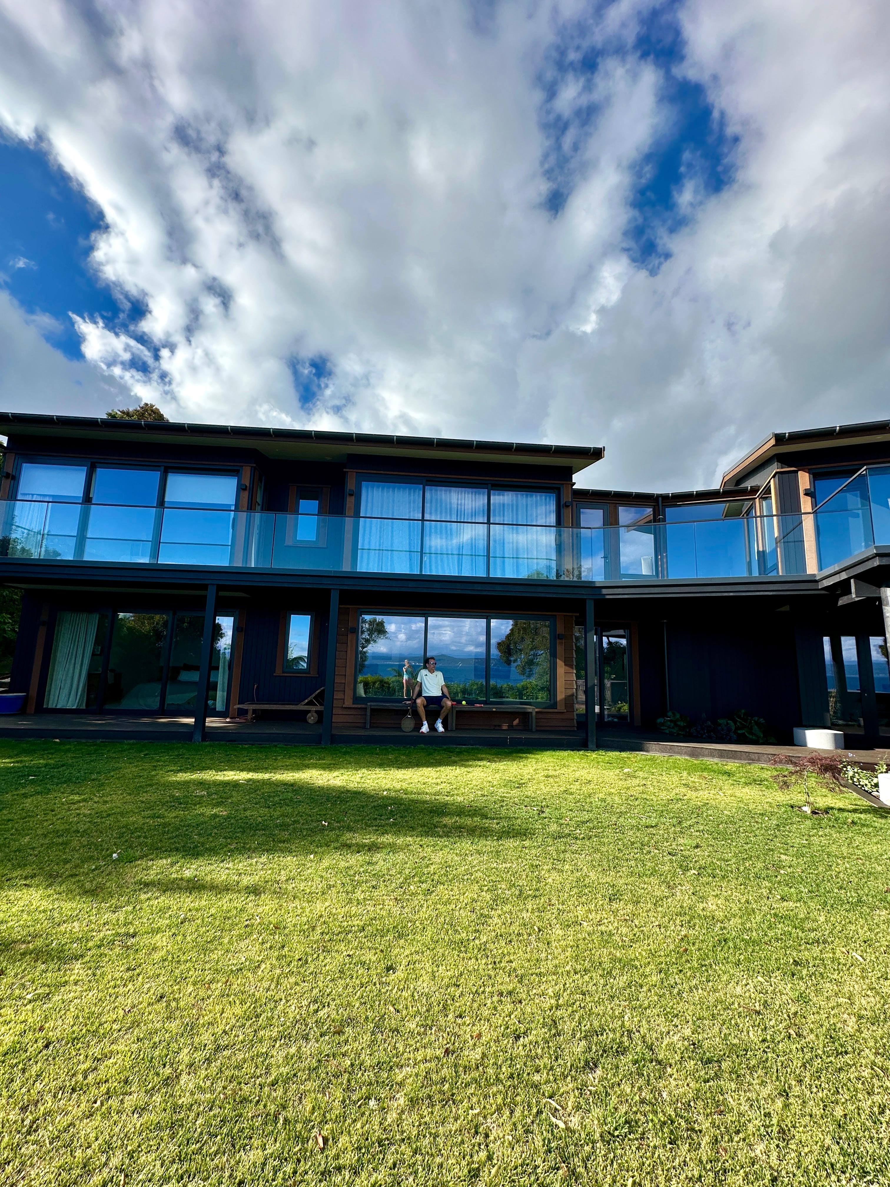 View from the garden 