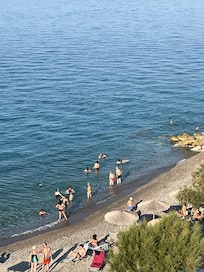 Strand des Hotels