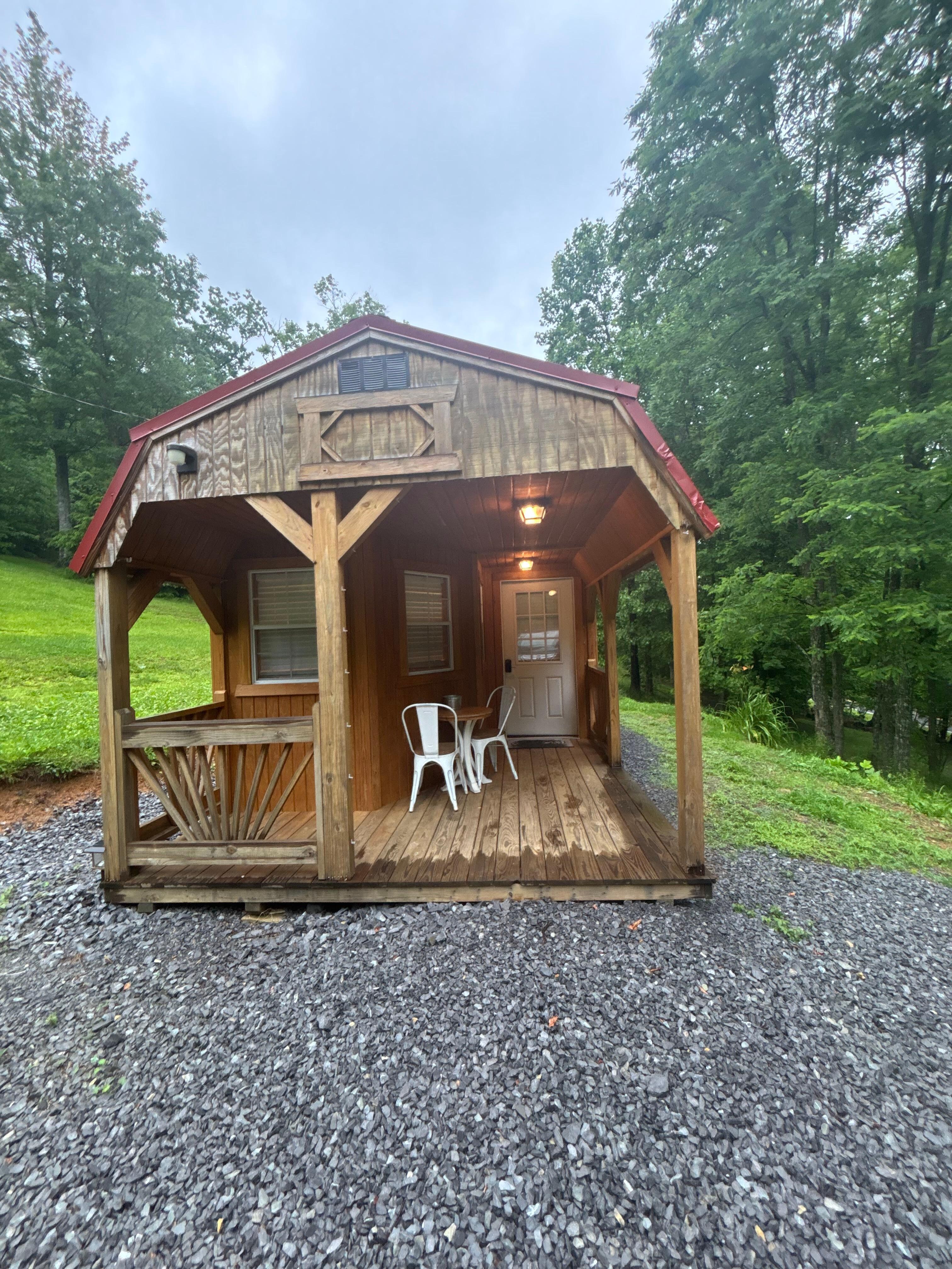 Front of cabin