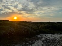 Sunset on the back deck