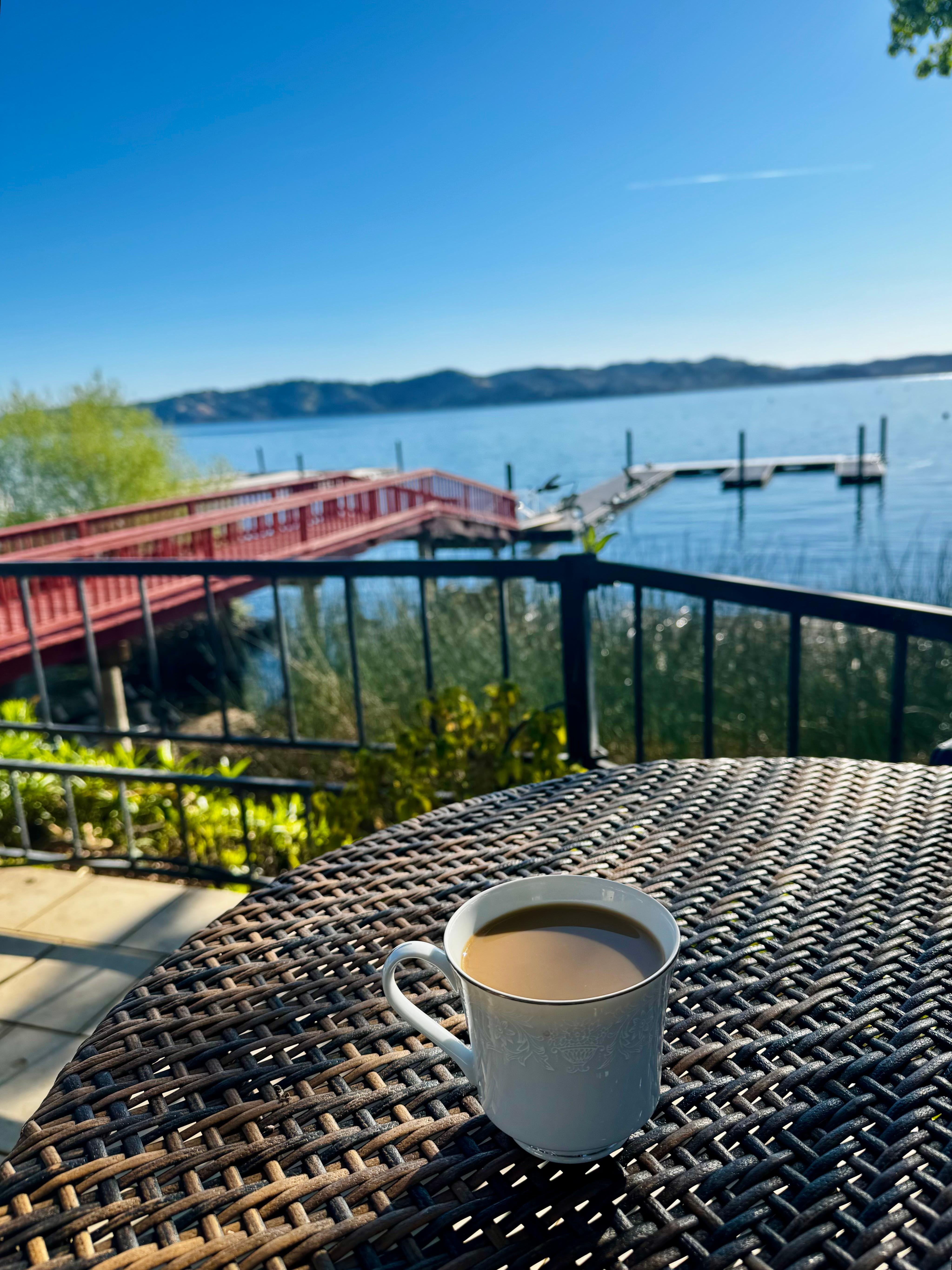 Complimentary coffee, it was the cherry on top! 