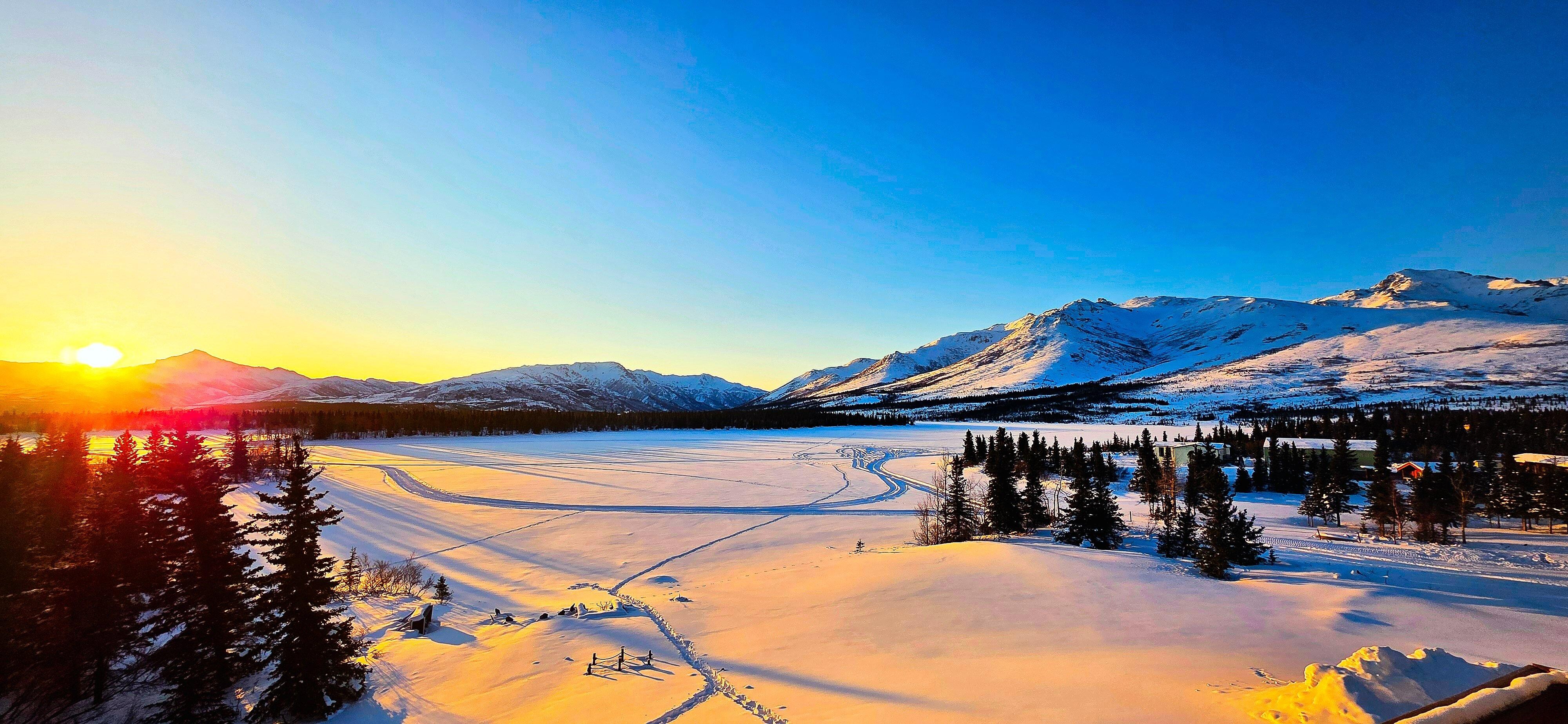 Morning view from balcony