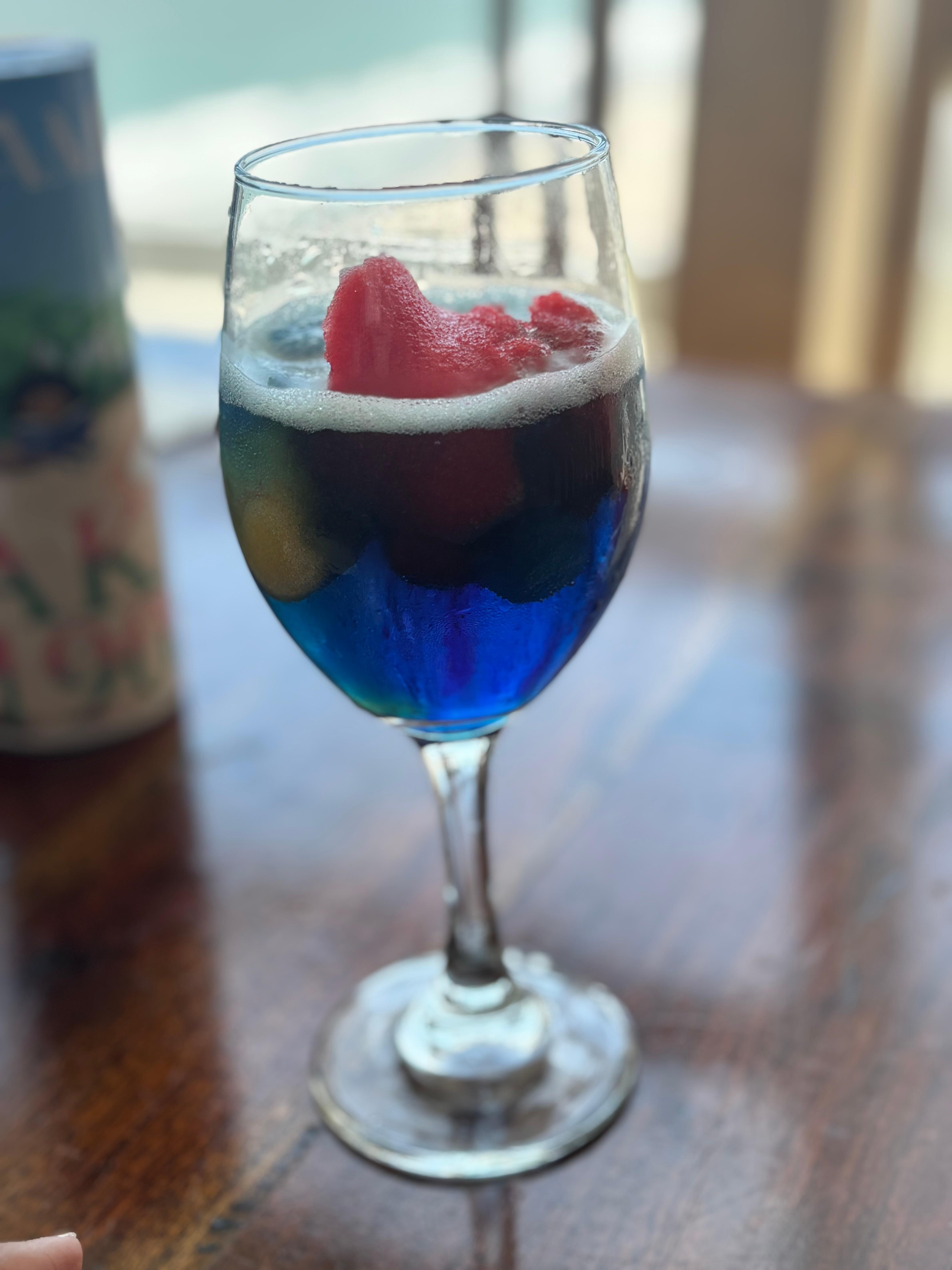 Afternoon tasty libation.