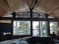 View from master bed