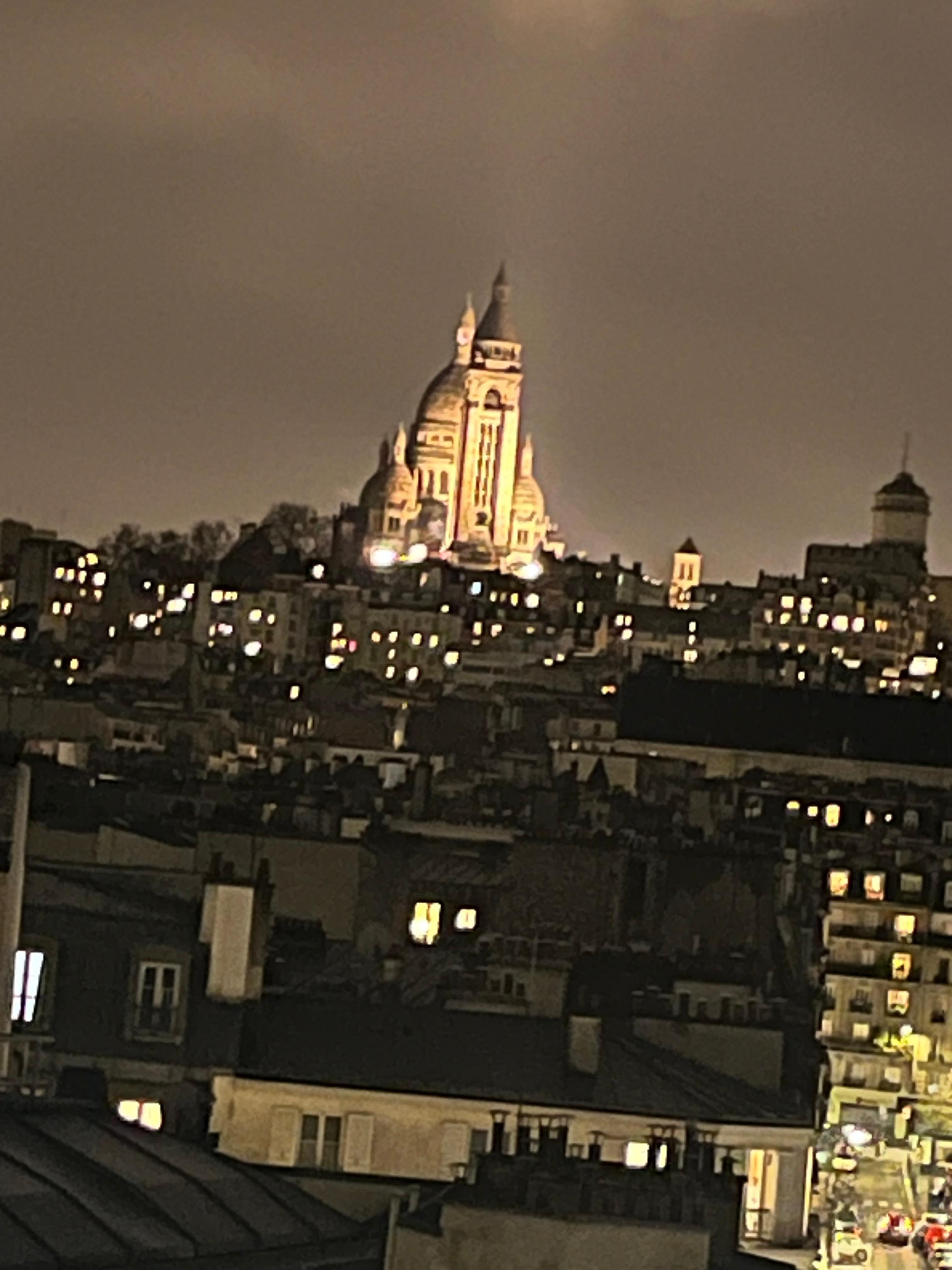 View from bedroom window 