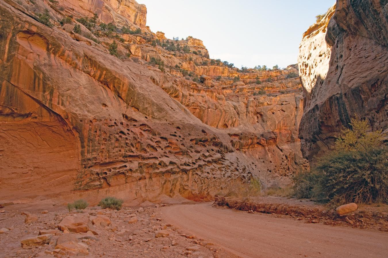 Capitol Reef scenic drive.