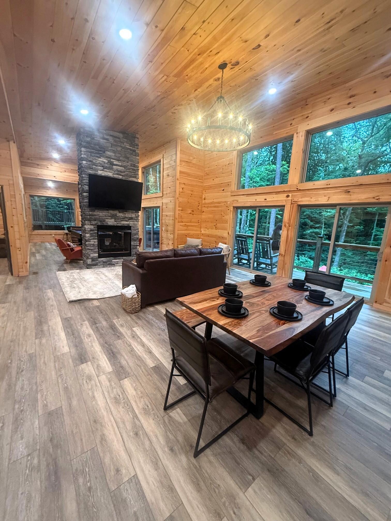 Main living and dinning space