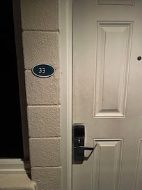 We were in room 334, kind of confused when the door numbers only said room 33
