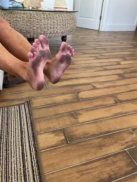 cleanliness of the floor