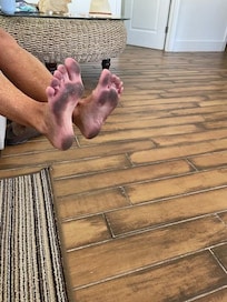 cleanliness of the floor