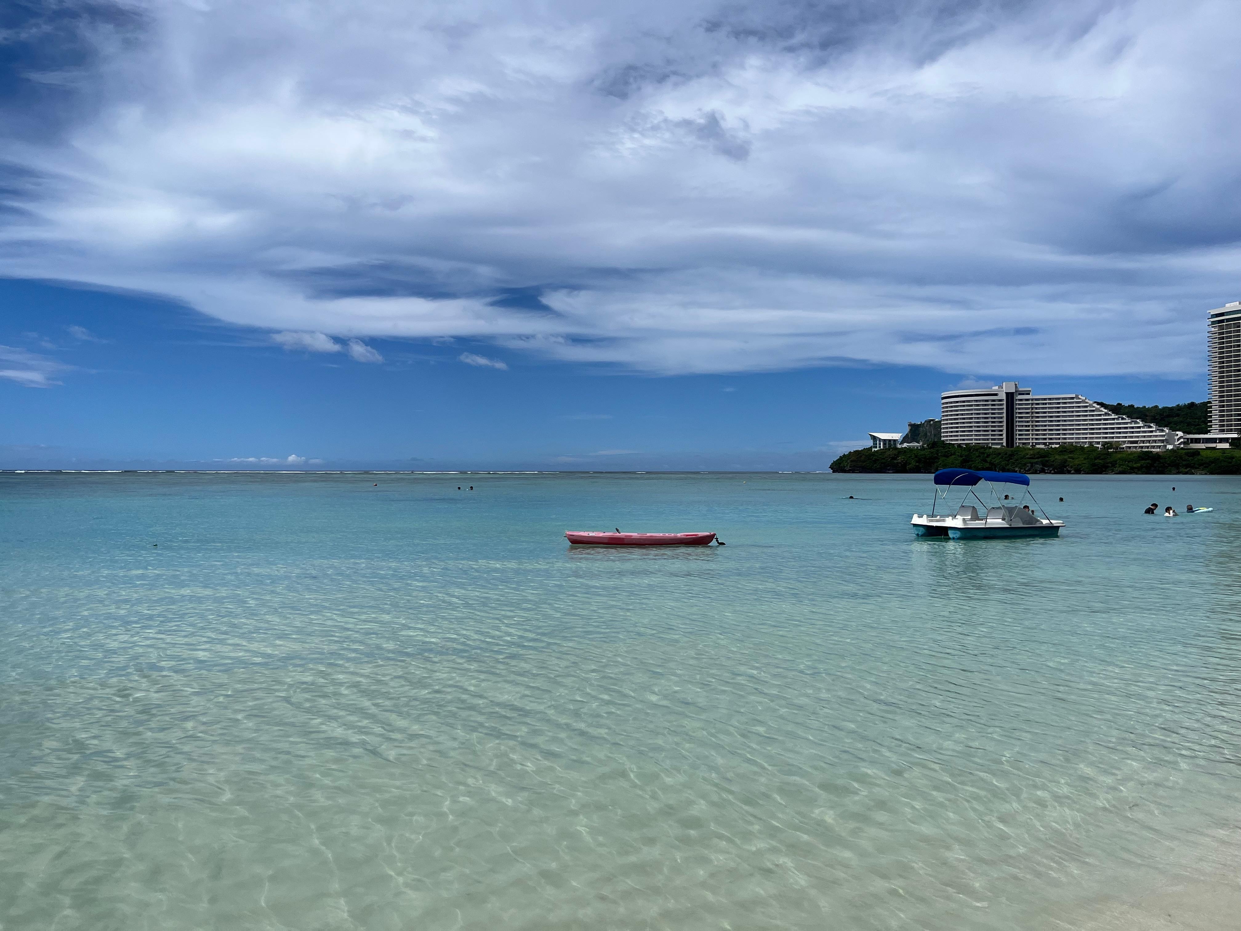 ホテルのビーチ