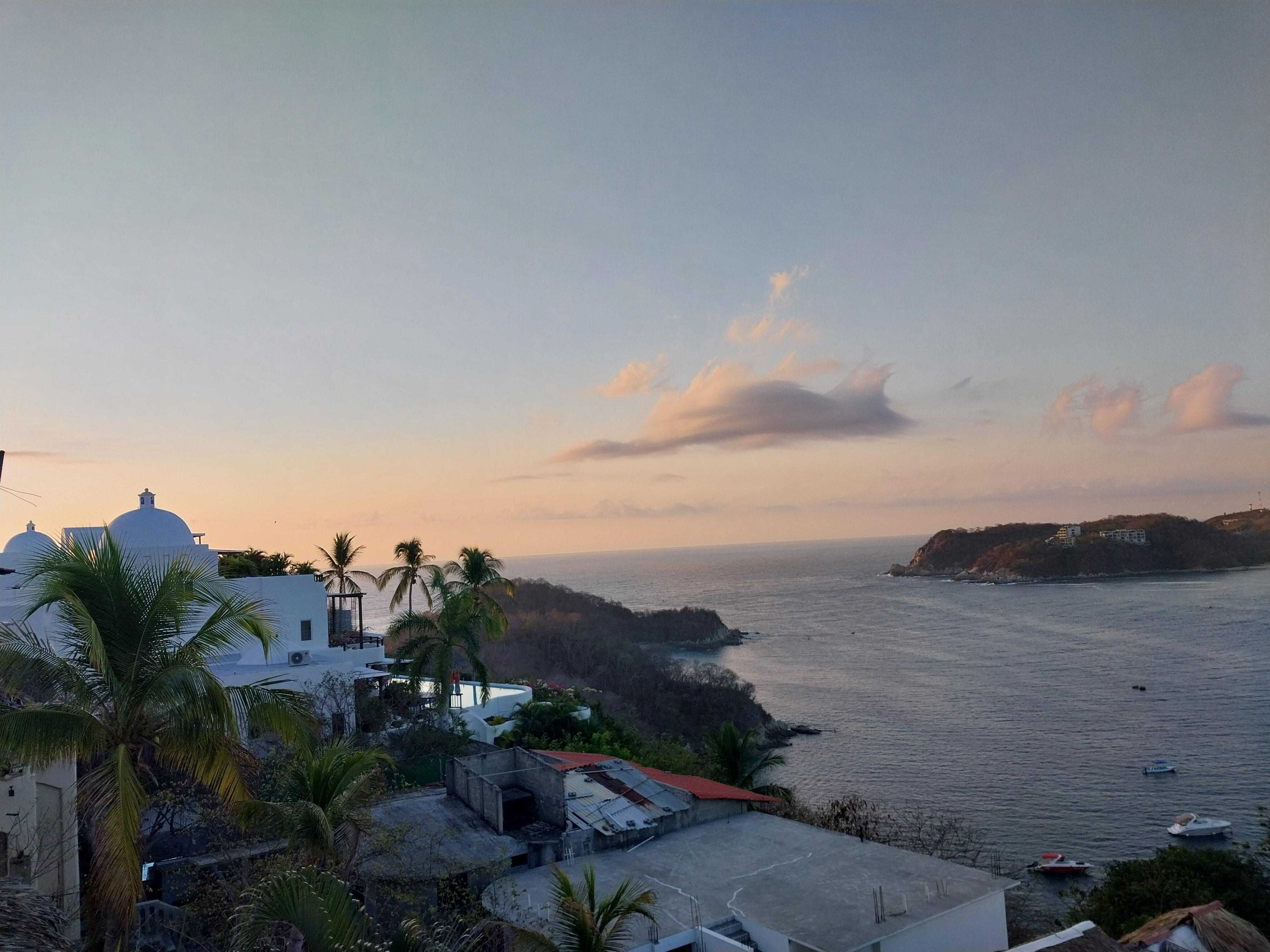 Vista desde la habitación. 