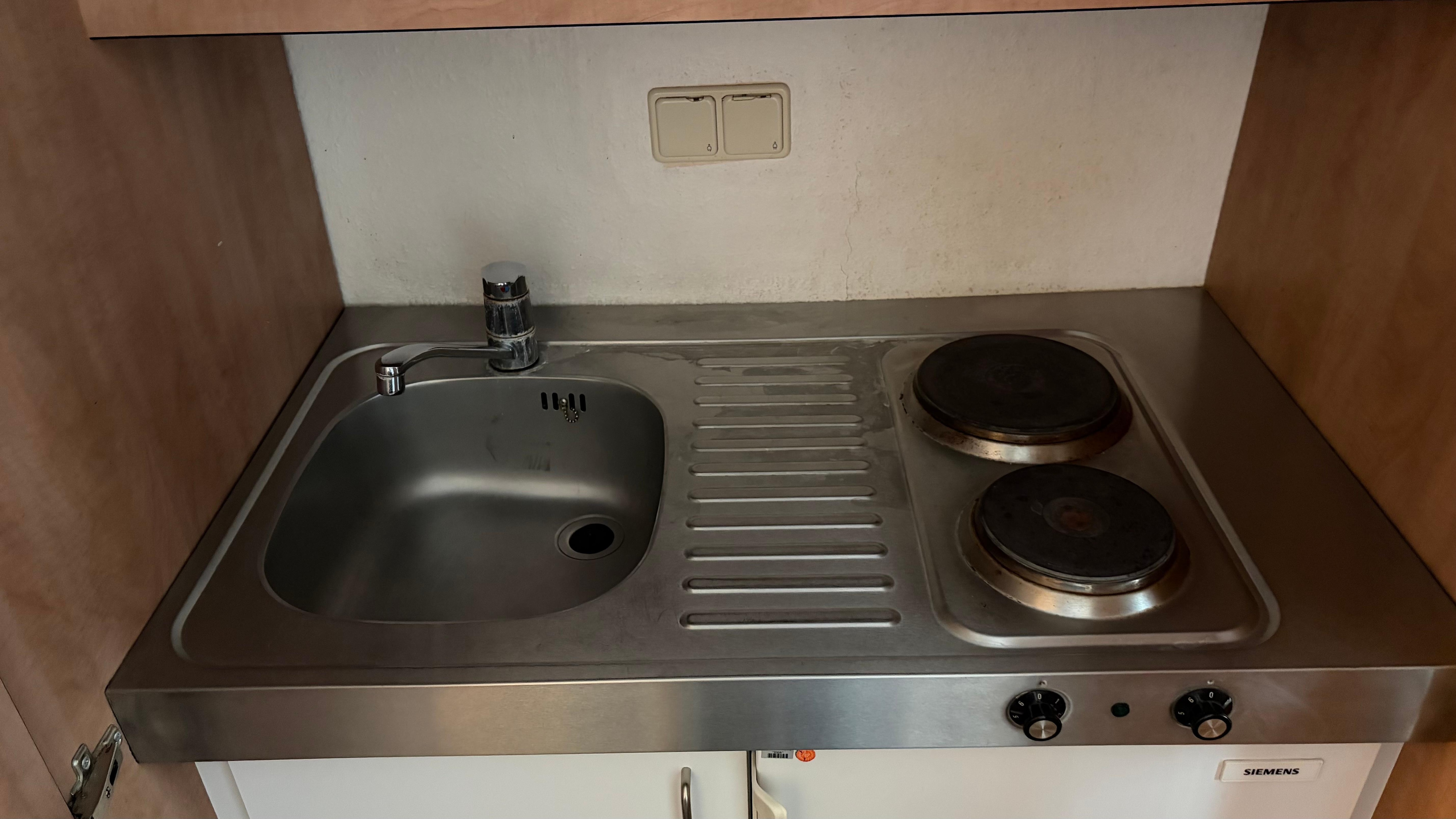 Versiffte Pantryküche mit üblem Geruch