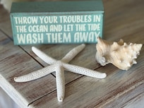 We loved the beach interior design.