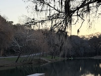 From the river side deck.