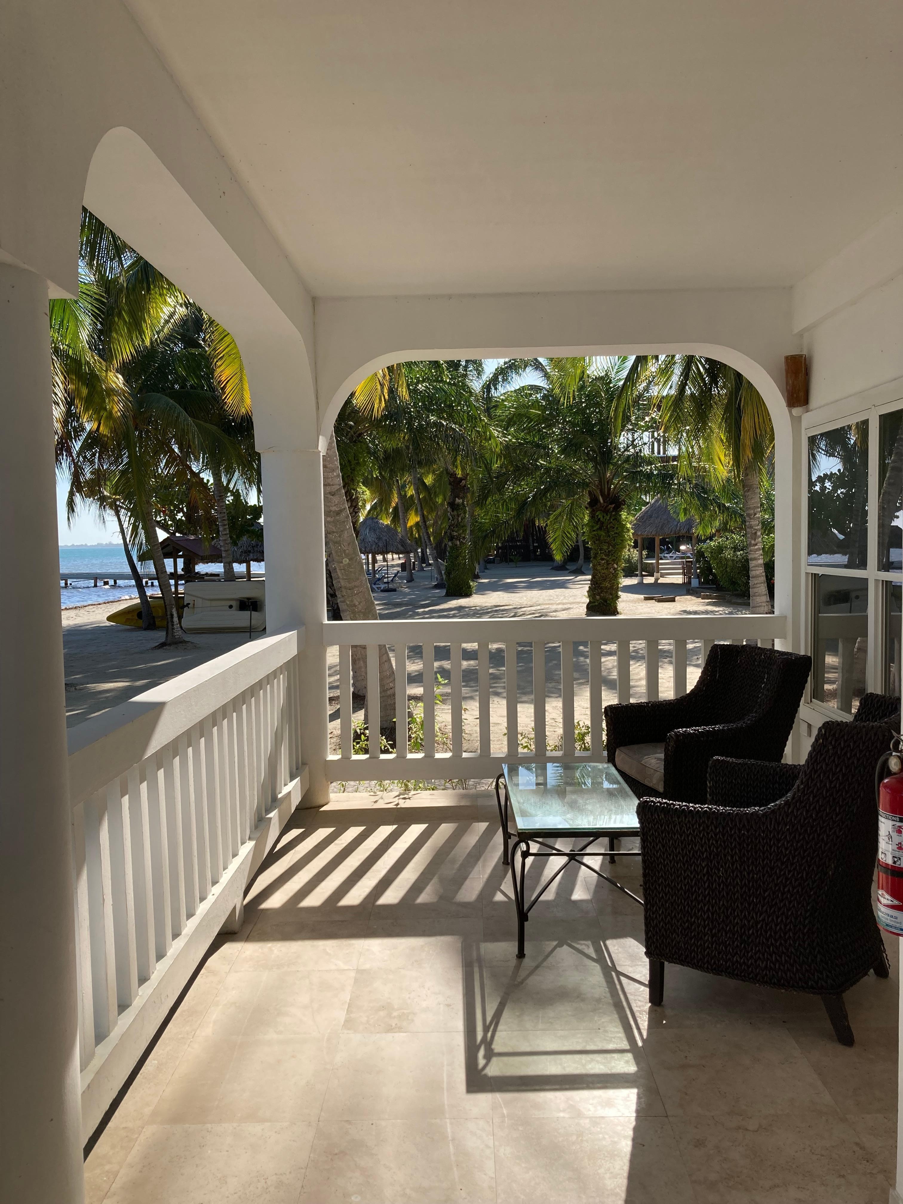 Front porch on Oceanview unit