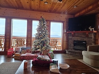 They even set up a Christmas Tree for us! Thank you!!