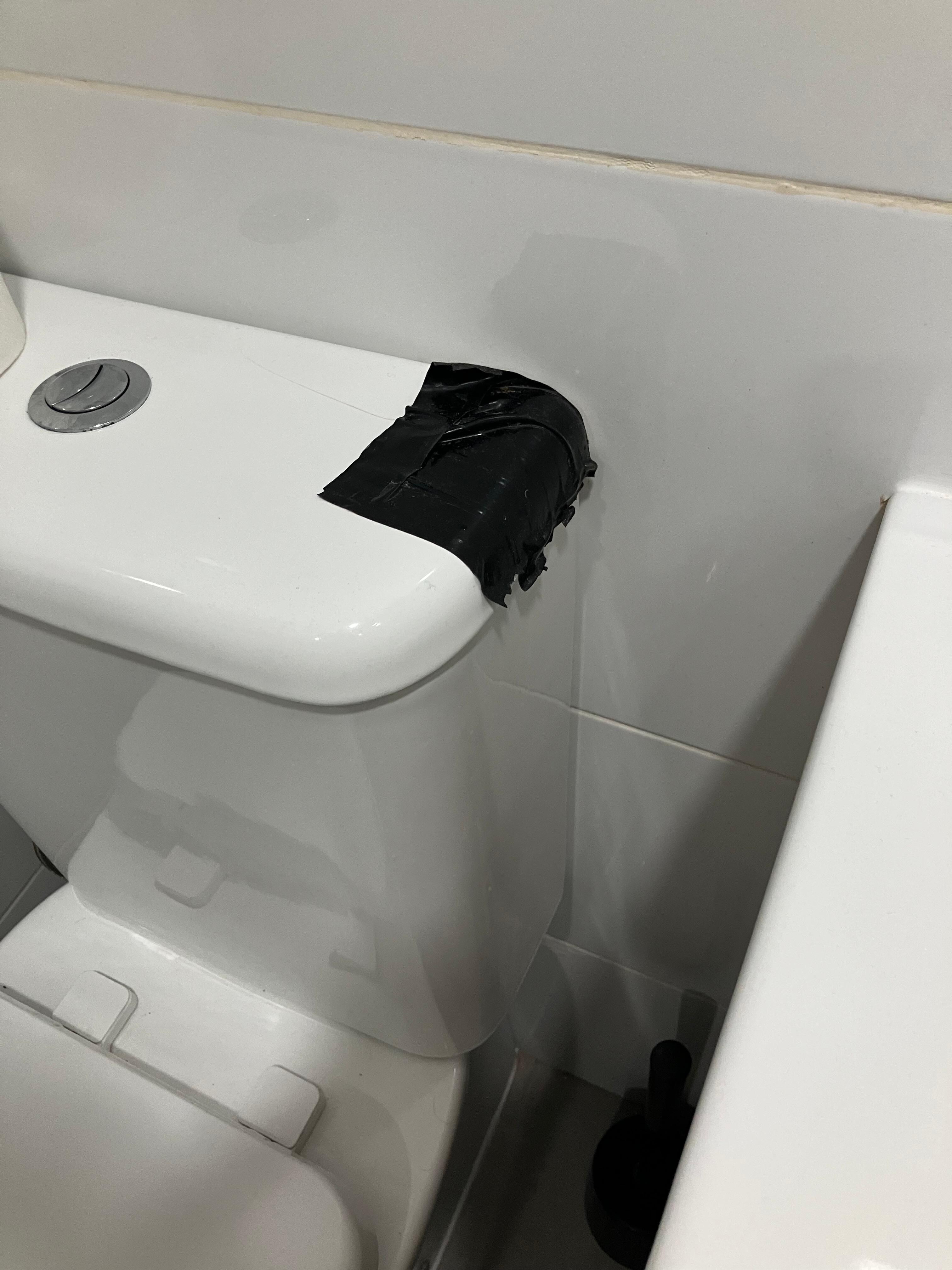 Bathroom broken