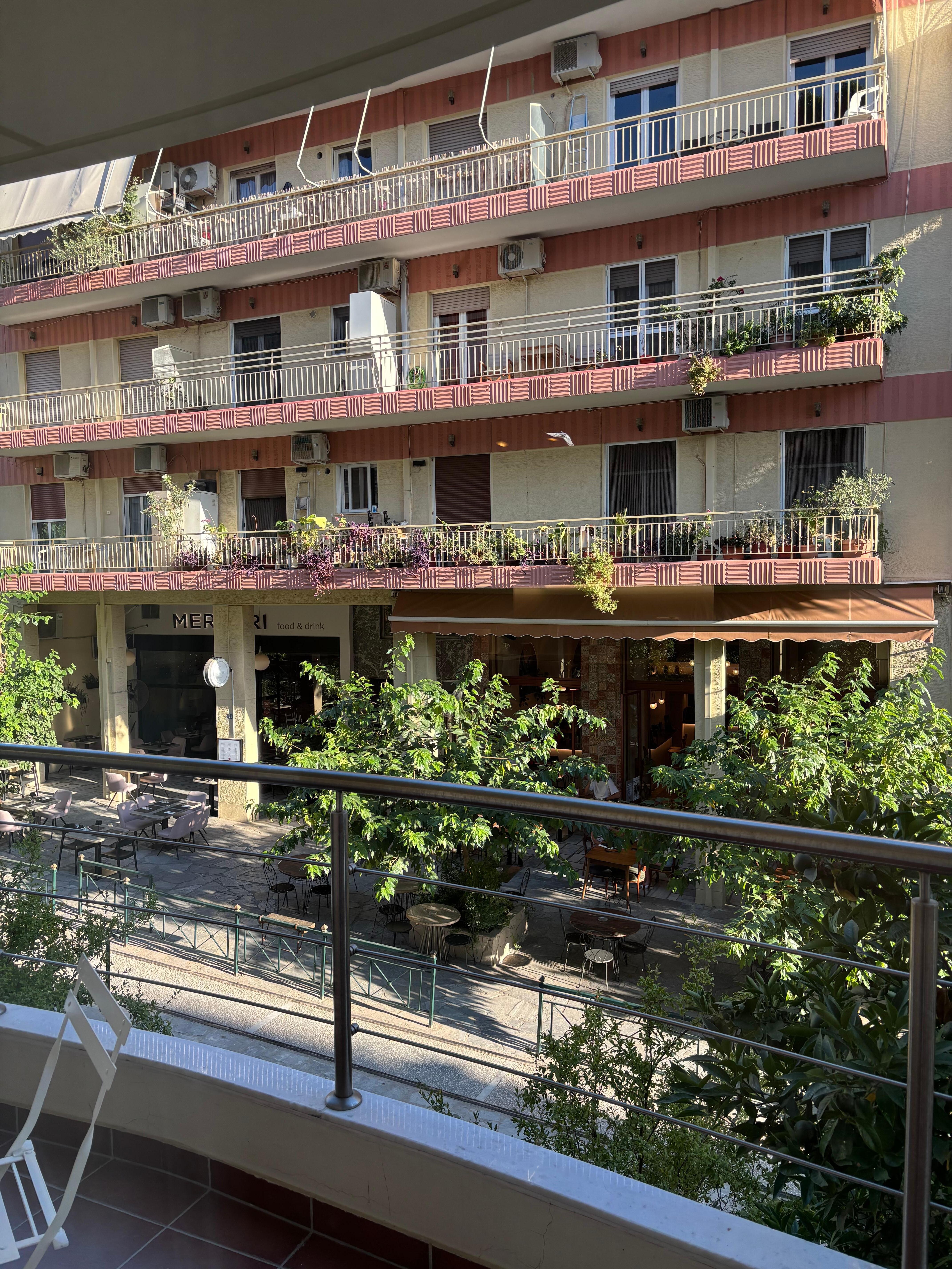 View from balcony 