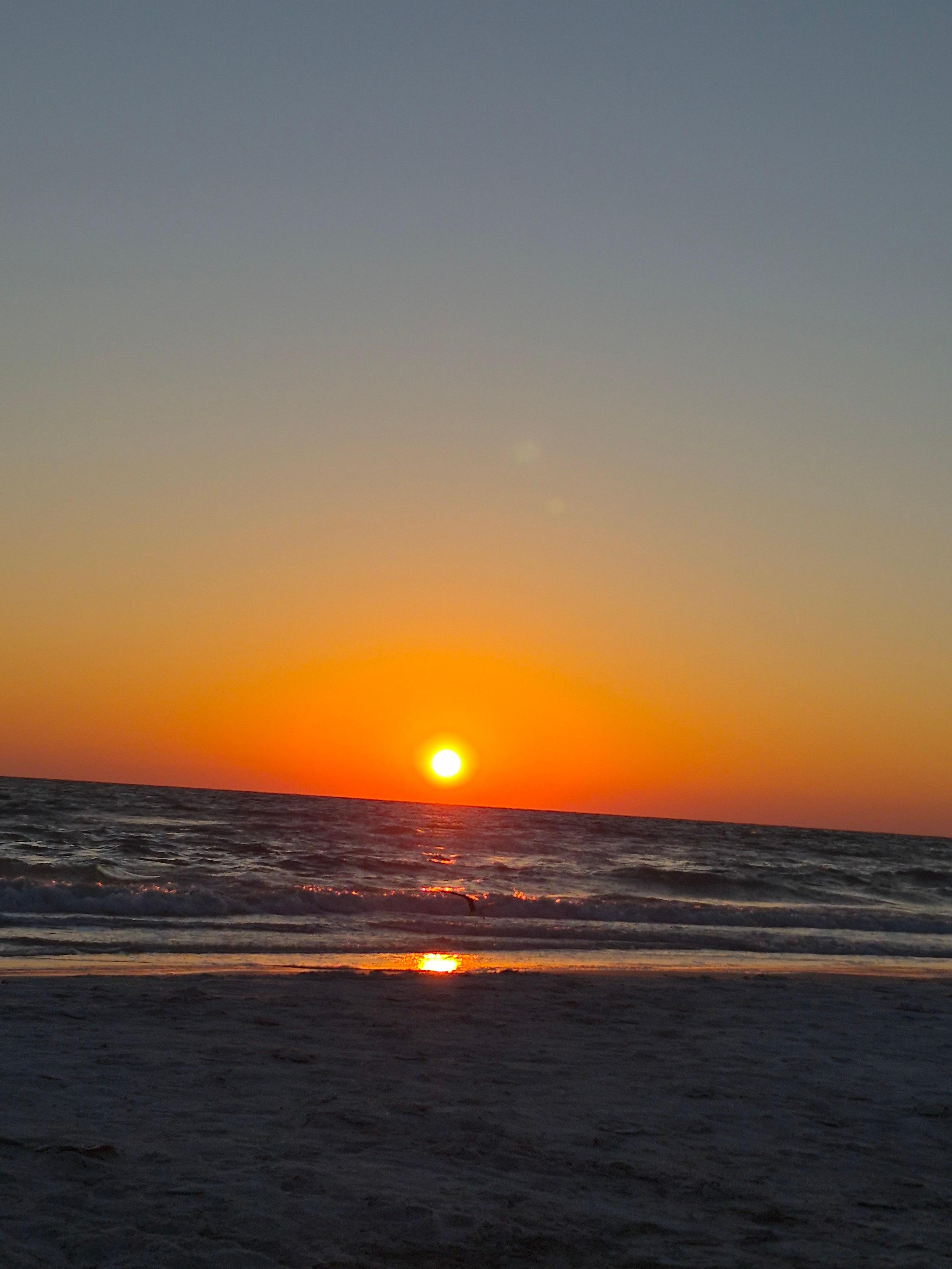 Atardecer increible