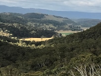 Zoomed balcony view