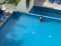 Pool needed servicing, the crew was working on 1/2 the pools. So they were closed