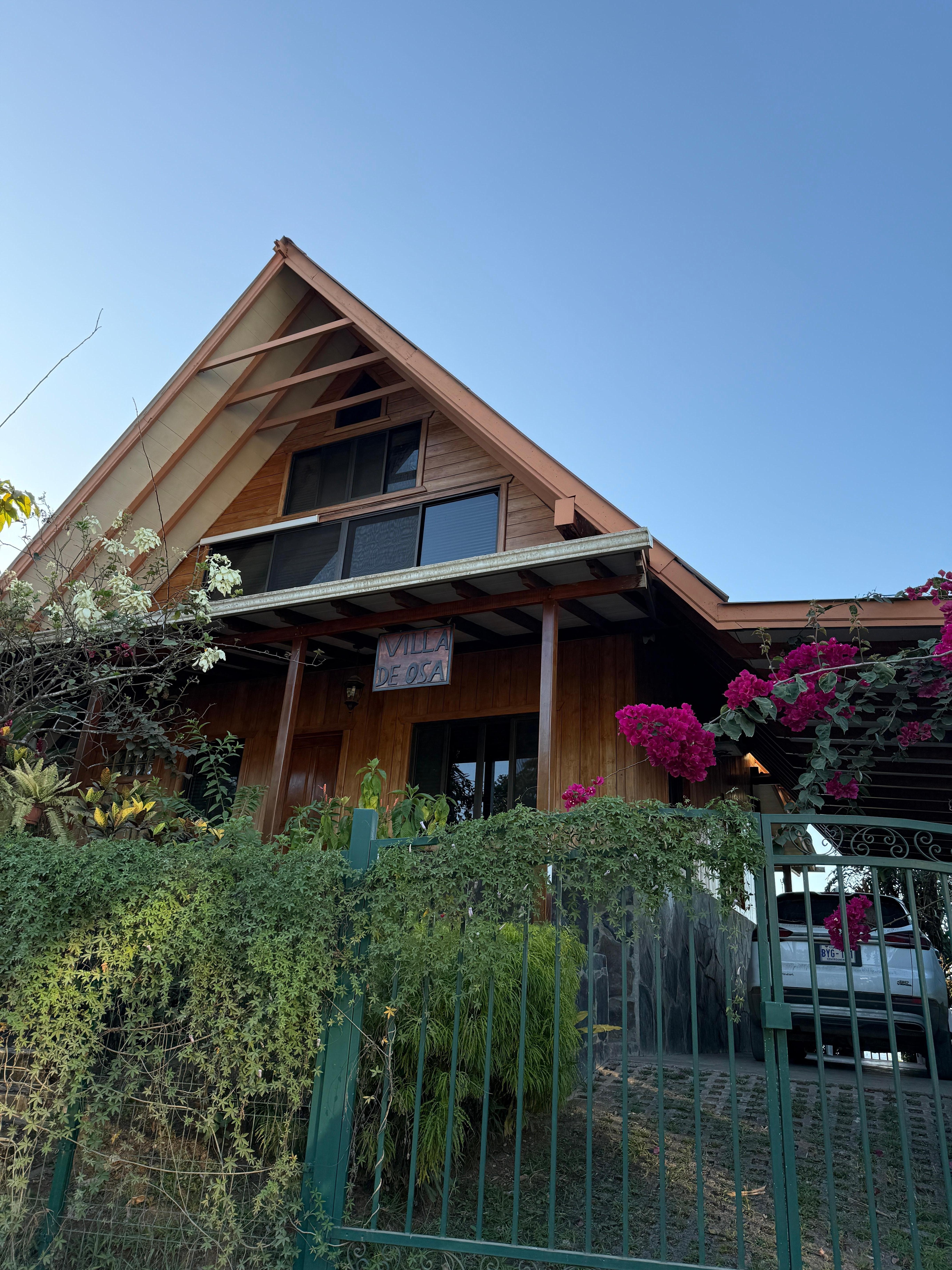 Street side of house/parking