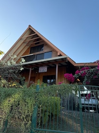 Street side of house/parking