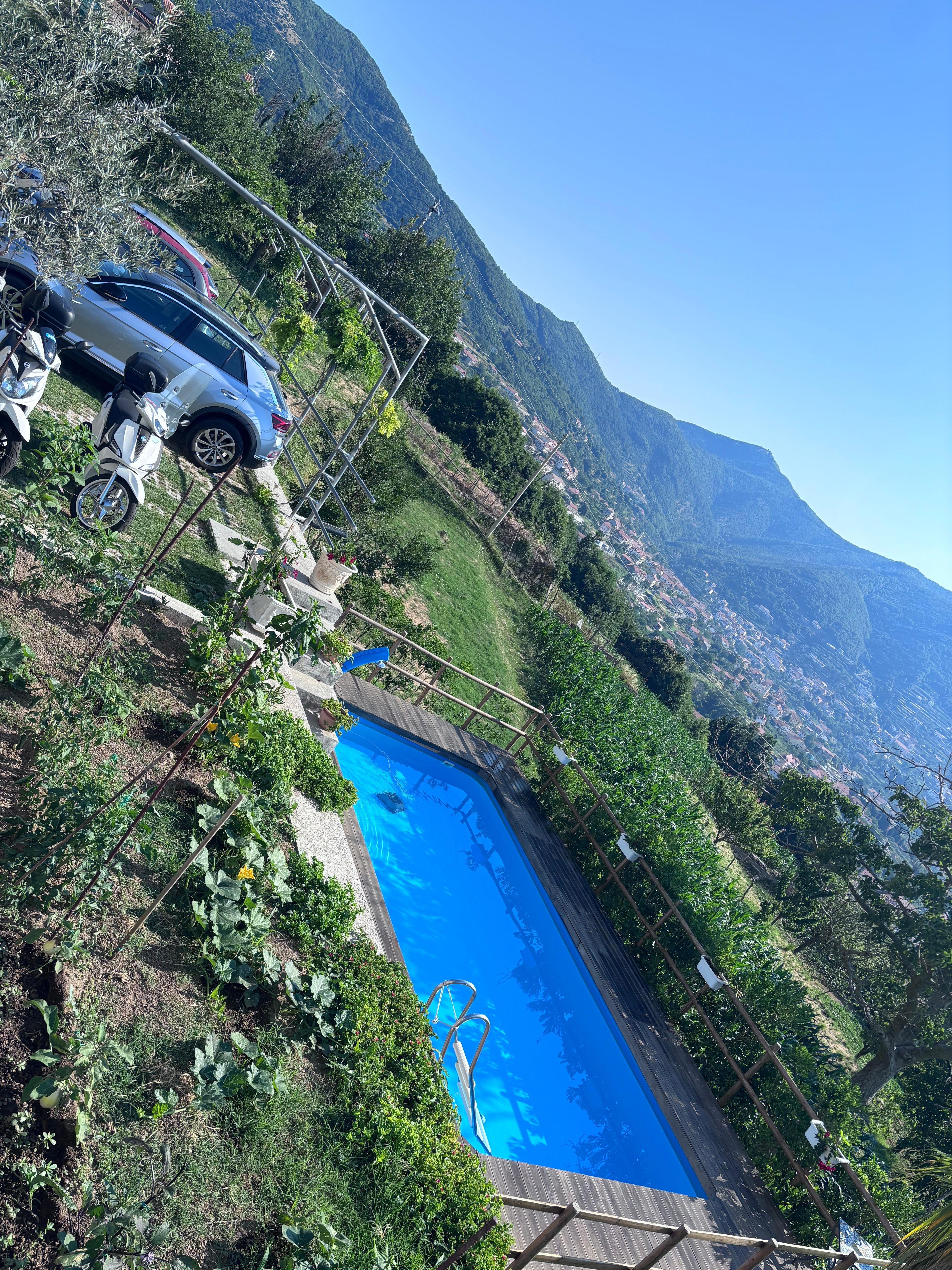 Piscina limpia y bella