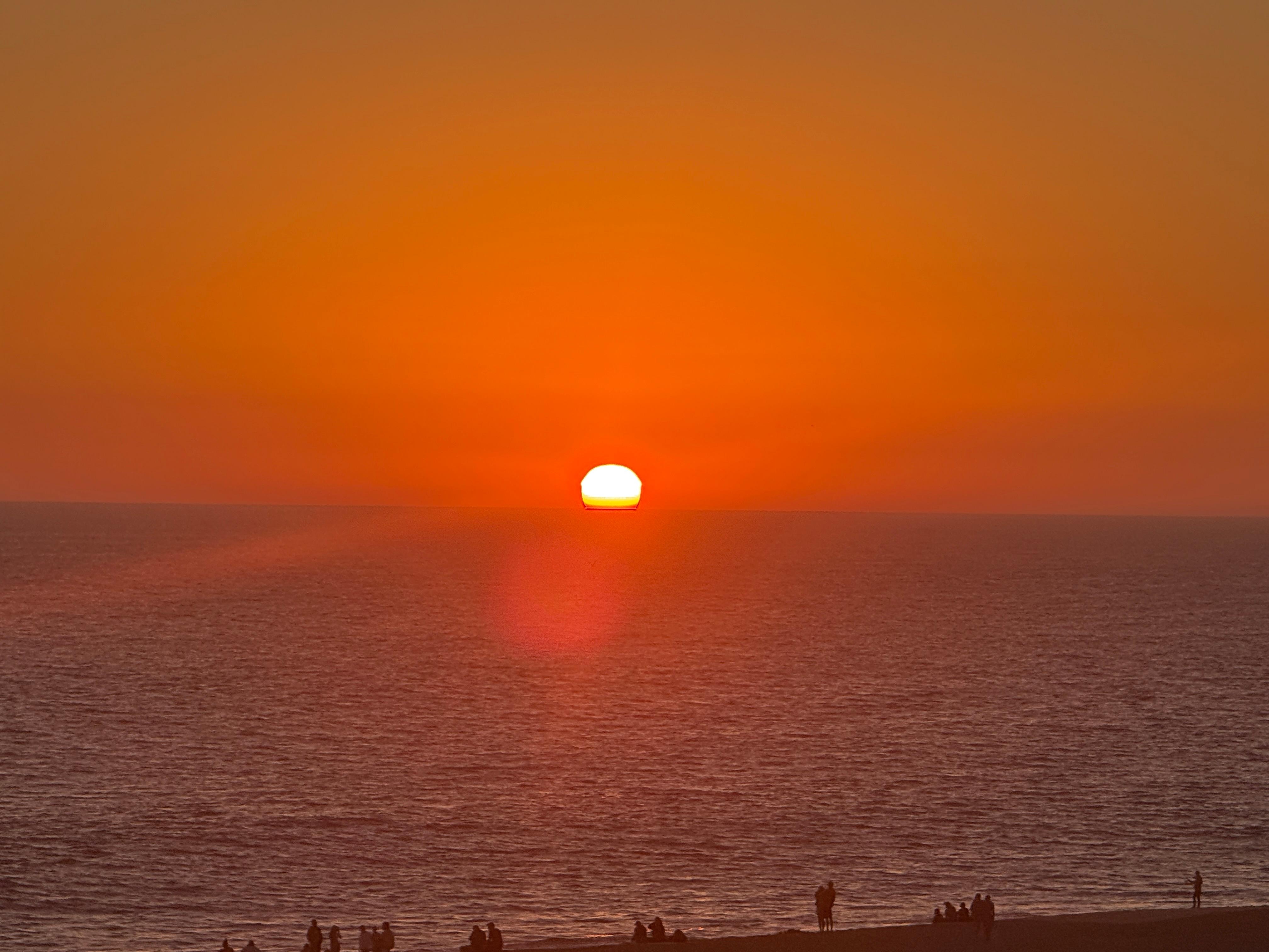 Gorgeous sunsets every night from the balcony