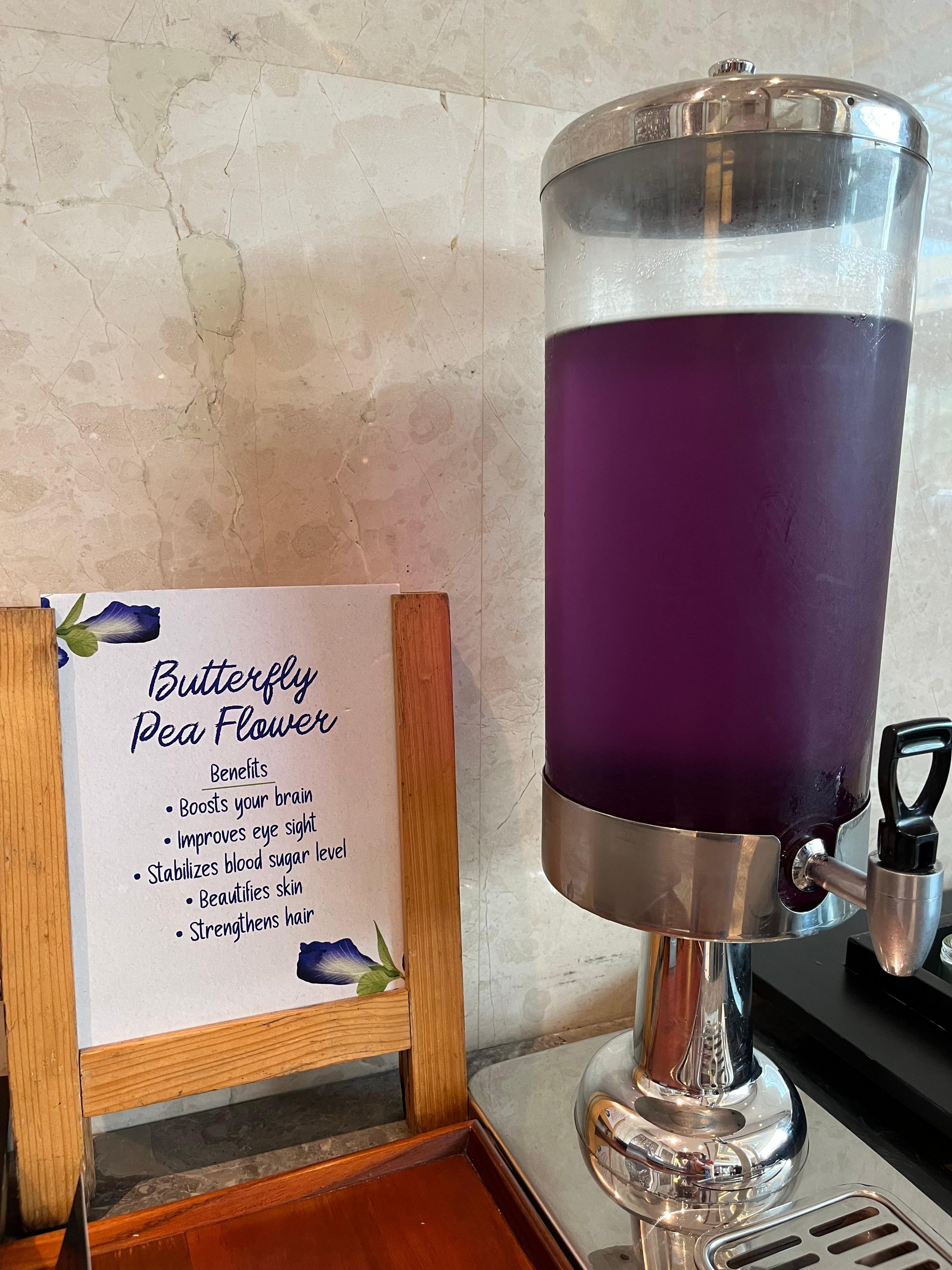 A welcome drink - delicious! 