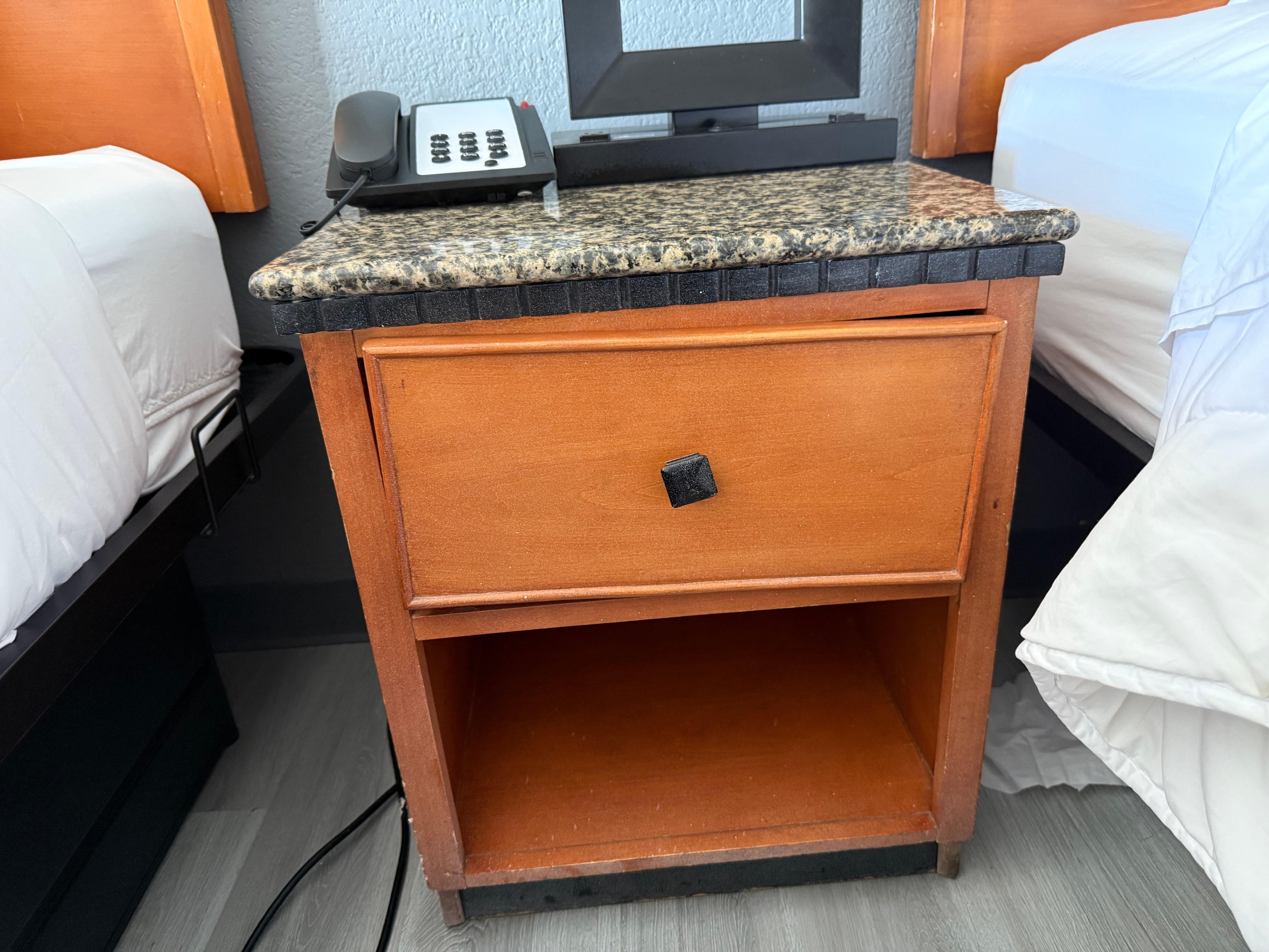 Broken nightstand 