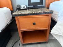 Broken nightstand