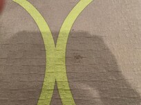 Stains on blankets