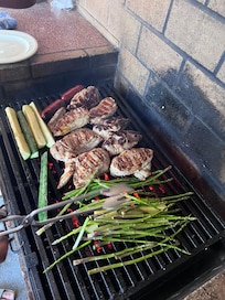 We had amazing parilladas in the evenings.