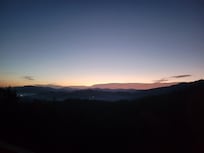 Early morning departure= gorgeous views