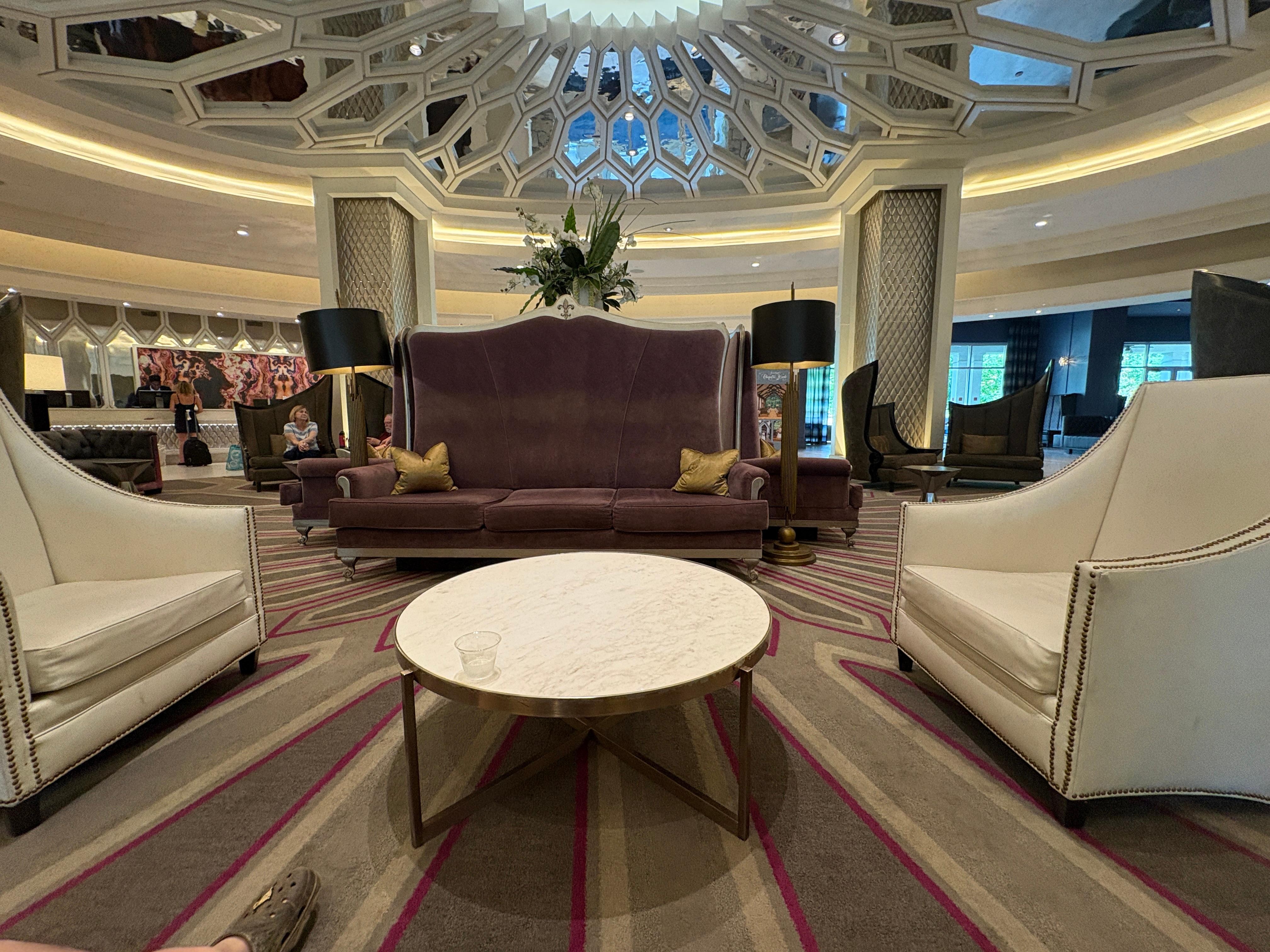 Another view of the lobby