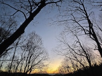 Sunset from back deck.